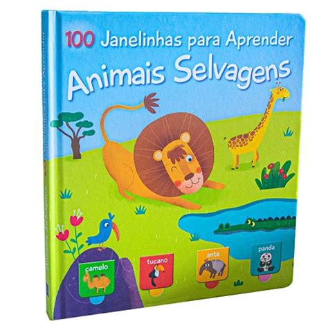 Animais Selvagens Janelinhas Para Aprender Amazon Br