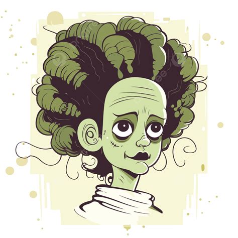 Bride Of Frankenstein Silhouette Vector