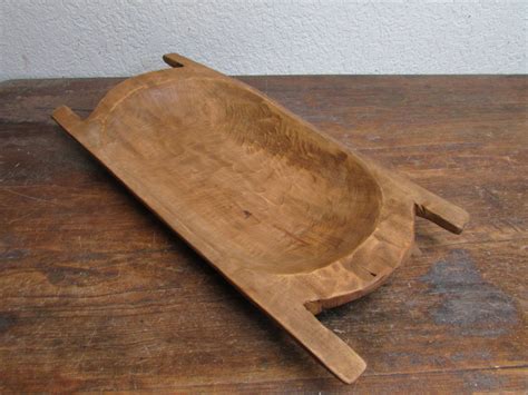 GREAT Value Eurostyle Deep Trencher Rustic Wooden Dough Bowl Etsy