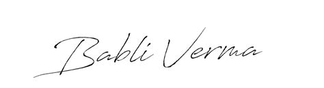 87 Babli Verma Name Signature Style Ideas Latest Esign