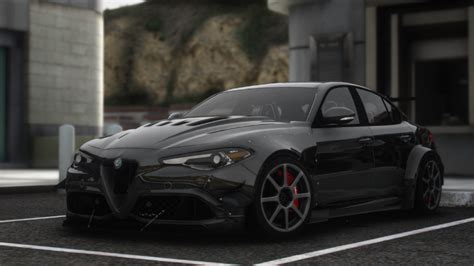 2017 Alfa Romeo Giulia Quadrifoglio Add On Template Tuning GTA5