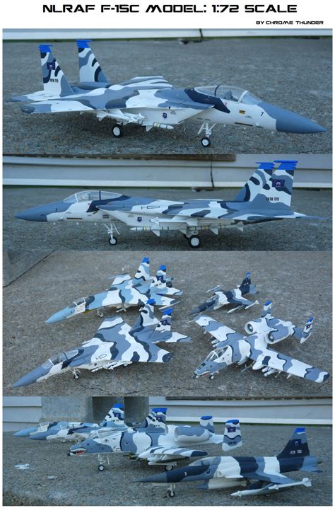 Nlr Air Force F 15c Model 172 Scale By Lonewolf3878 On Deviantart