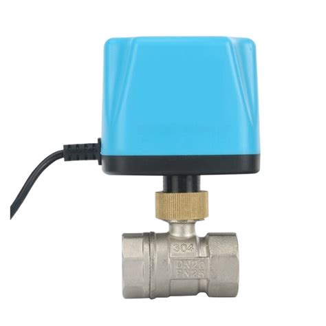 Ball Valve 12 34 1 Stainless Steel Normally Closedopen Motorized Ball Valve 2 Wire