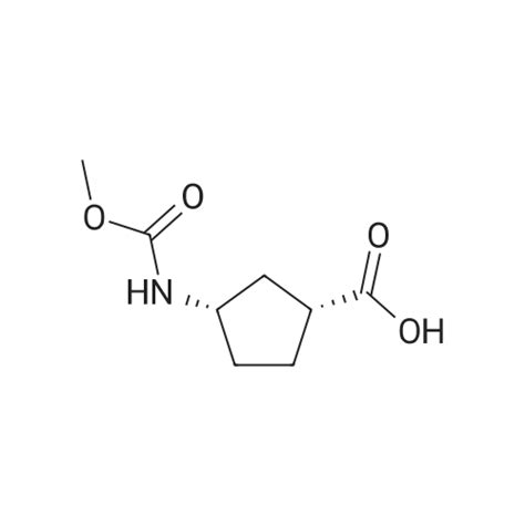 1007881 64 2 1R 3S 3 Methoxycarbonyl Amino Cyclopentane 1