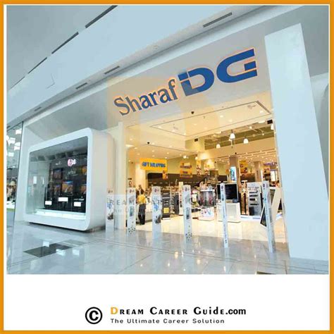 Start Your Retail Career At Sharaf Dg Dubai Apply Today