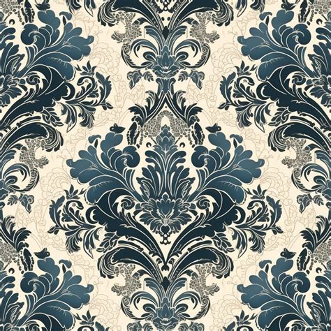 Damask Digital Pattern - Instant Download - Etsy