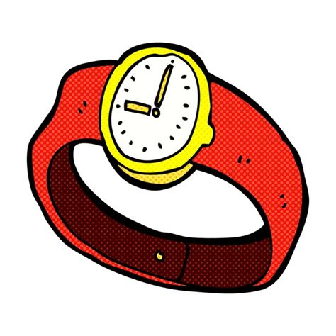 73 Comic Cartoon Wrist Watch Vector Images Depositphotos