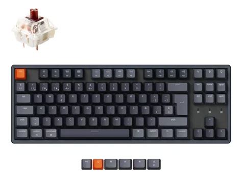 Teclado Gamer Bluetooth Keychron K Hotswappable Iso Espa Ol Qwerty