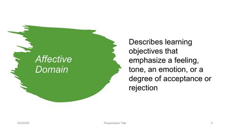 Assessment In Affective Domain 1pptx