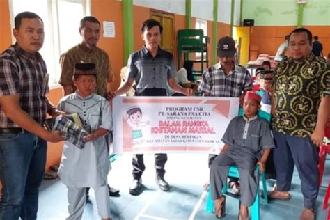 Pt Sec Gelar Sunat Gratis Anak Desa Beringin Pontianak Post