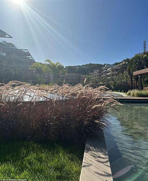 Gisele Bundchen Jumps For Joy In A Bikini Before Posing With Her Parents As She Highlights