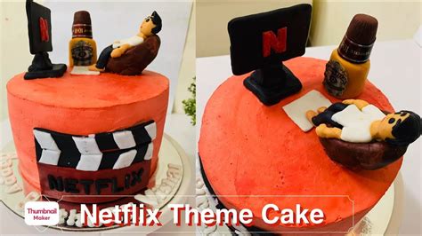 Netflix Cake Netflix Theme Cake TV Show Cake – Liliyum