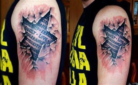 45 Optical Illusion Tattoos