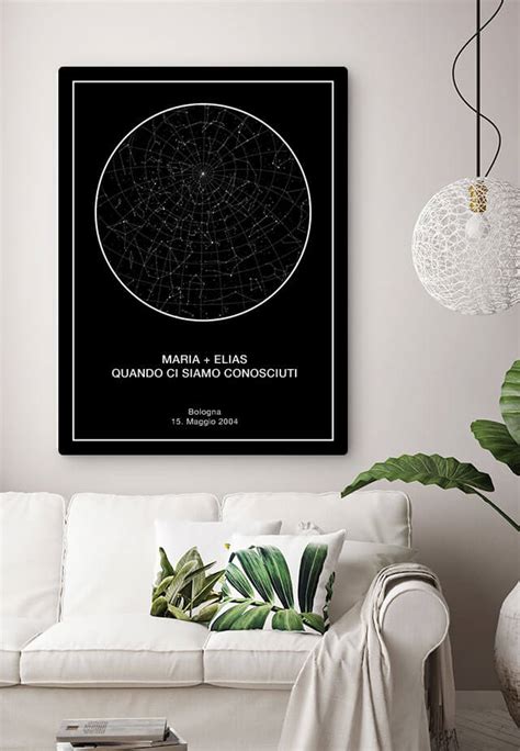 Mappa Stellare Personalizzata Star Map