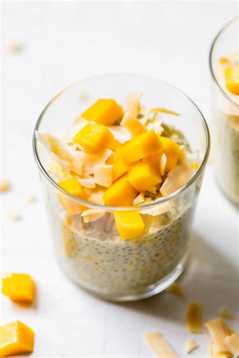 Mango Chia Pudding The Almond Eater