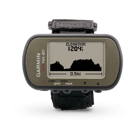 Garmin Foretrex 401 wrist mounted GPS device with LCD screen