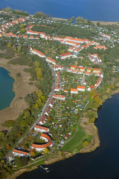 Luftaufnahme Kirchmöser Ortskern am Uferbereich Heiliger See