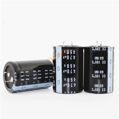 1pcs Lot 450v 470uf Radial Dip Aluminum Electrolytic Capacitors Size 30 50 470uf 450v Tolerance