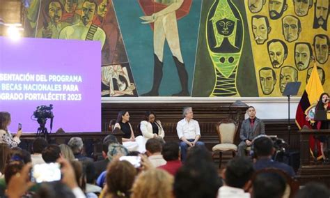 El Programa De Becas De Postgrados ‘fortalécete 2023 Fue Presentado