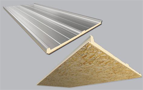 Steel And Wood Roof Panel OSB PUR Core ACH Panels