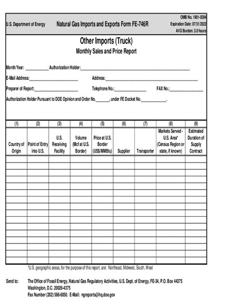 Fillable Online Other Imports By Truck Form Xlsx Fax Email Print