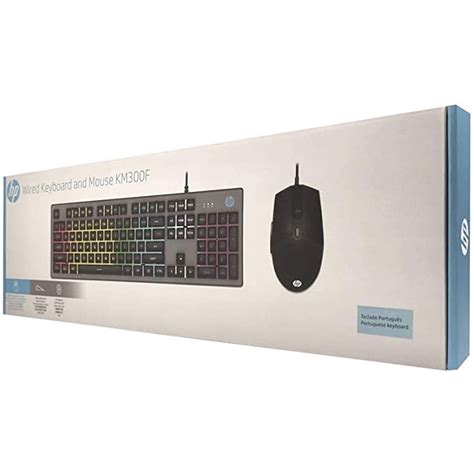 Kit Teclado Mouse Hp Gamer Usb Km F Preto Rs Shopee Brasil