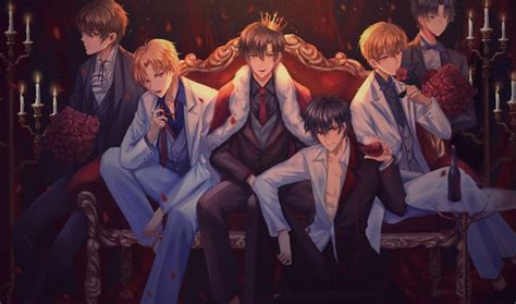 Anime Boys with a Royal Vibe