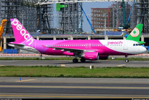 Ja P Peach Airbus A Photo By Hung Chia Chen Id