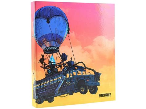 Ringbinder A4 Pp Battle Bus Fortnite Megaknihycz