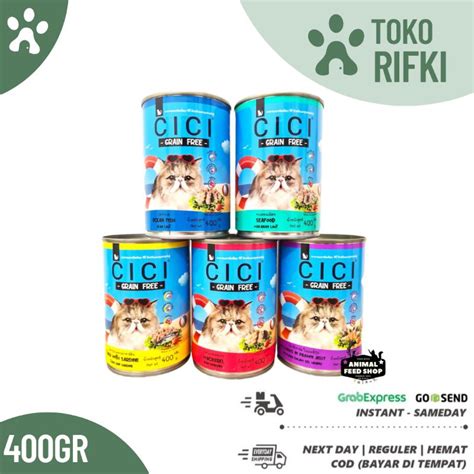 Jual Makanan Basah Kucing Cici Kaleng Gr Cat Food Wet Food Shopee