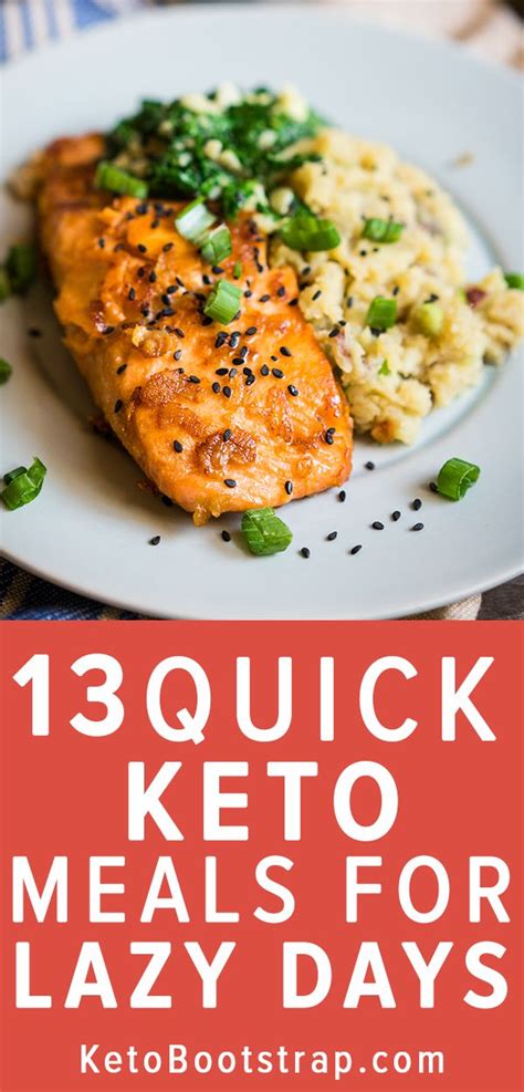 Lazy Keto Meals 13 Quick Favorites That We Love Quick Keto Meals