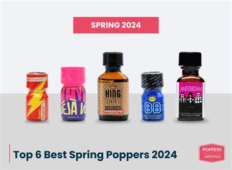 Our Top 5 Best Poppers For Spring 2021 Poppers Aromas Blog