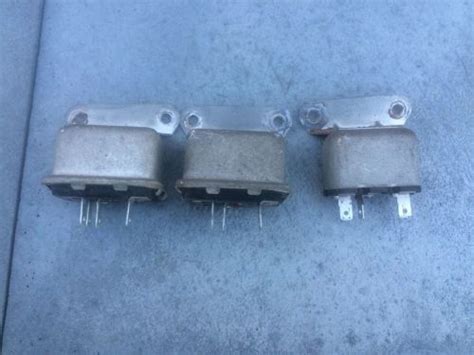 Buy 66 67 Dodge Charger Oem Hidden Headlight Relay Set Of 3 Very Rare Tested Works In Aurora