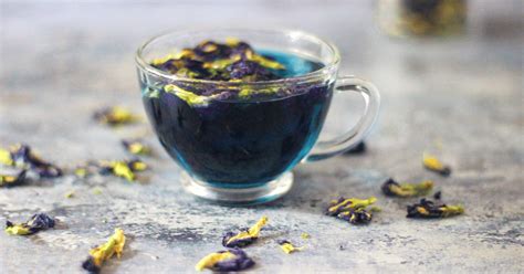 Butterfly Pea Flower Tea Recipe The Coconut Mama