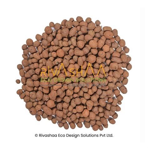 Rounds And Crushed Expanded Clay Aggregate ECA For Lightweight Concrete