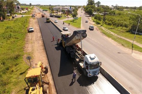 Autov A De Corrientes Con El De Las Obras Finalizadas Ya Se Ve El