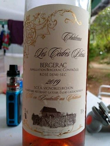 Ch Teau Les C Dres Bleus Bergerac Ros Demi Sec Vivino Us