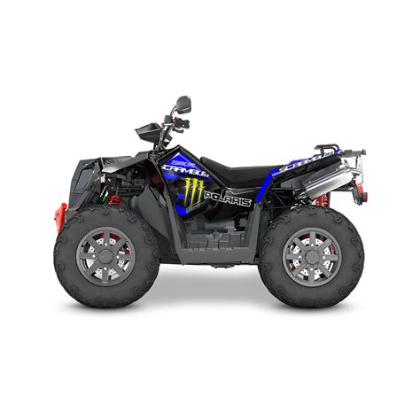 Kit D Co Quad Polaris Scrambler Dr Blue