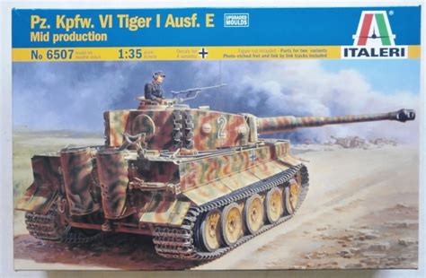 Italeri Models Italeri Pz Kpfw Vi Tiger I Ausf E Mid Production