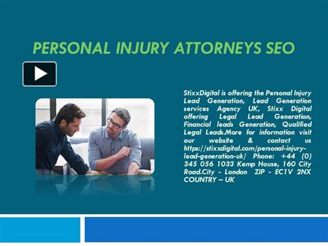 Ppt Personal Injury Attorneys Seo 1 Powerpoint Presentation Free To Download Id 968276