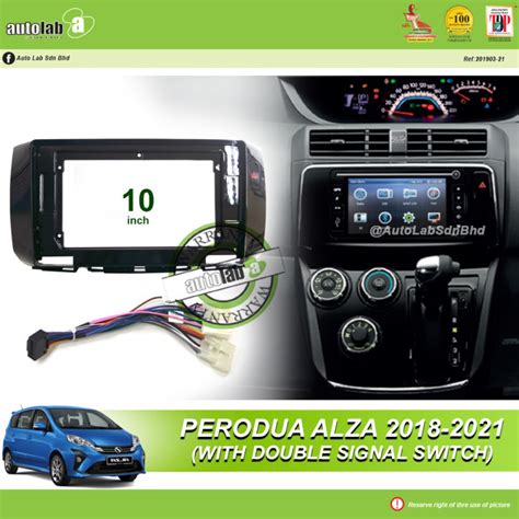 Android Player Casing 10 Perodua Alza 2018 2021 With Double Signal