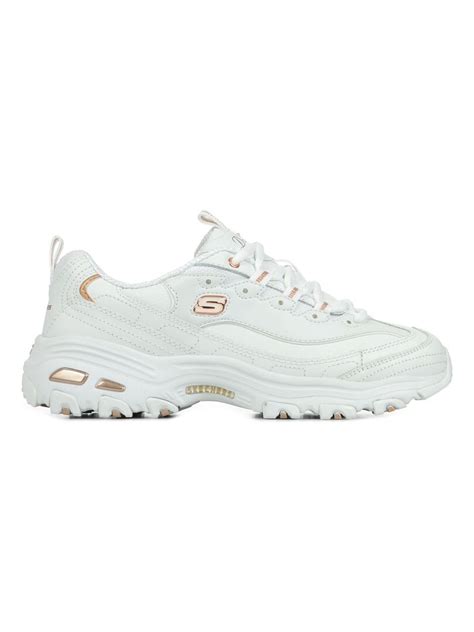 Baskets Skechers D Lites Fresh Start Blanc Kiabi