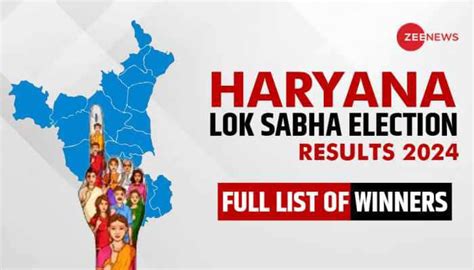 Live Haryana Election Results 2024 Check Full List Of Winners Losers