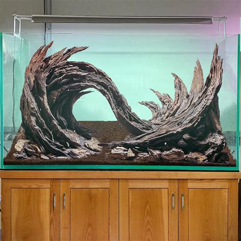 Aquascape Driftwood Aquarium Rock Bonsai Drift Wood Freshwater Fish