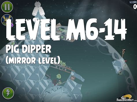 Angry Birds Space Pig Dipper Mirror Level M Walkthrough