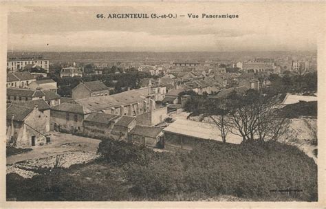 Argenteuil ARGENTEUIL Vue Panoramique Carte Postale Ancienne Et