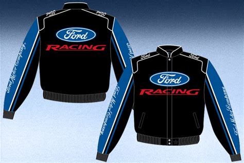 Ford Racing Adult Twill Jacket