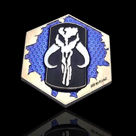 Mando Dark Mountain Cult Hex Coin Sven Smash Designs