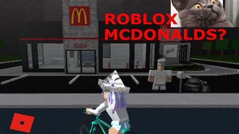 Roblox Mcdonalds In Bloxburg Travellers Of Roblox Youtube
