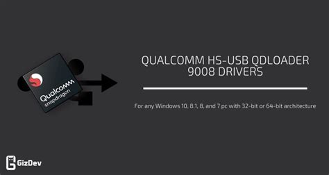 Qualcomm HS USB QDLoader 9008 Drivers Install Manually